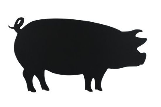 Нарисованная свинья