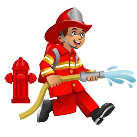 Рисунки пожарника