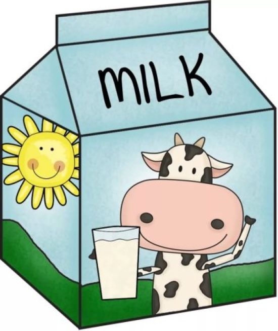 Рисунок пакета молока