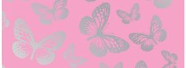 Бабочки на фиолетовом фоне обои