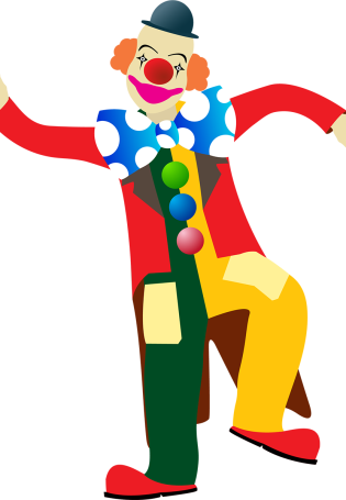 Петрушка клоун