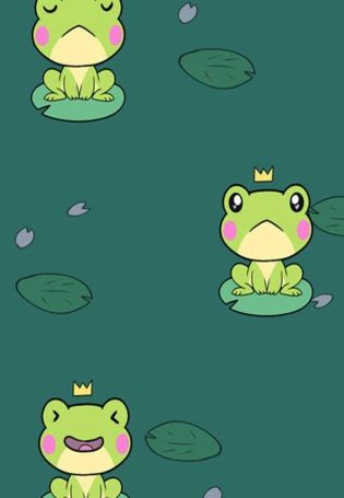 Зеленая эстетика лягушки