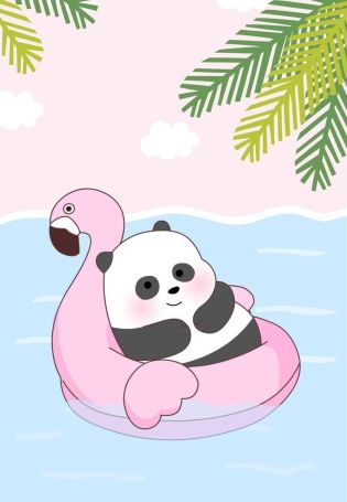 Розовая панда