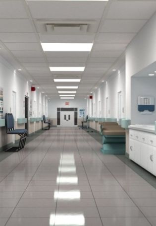 Больничный коридор