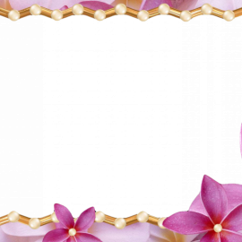 Рамка с цветочками