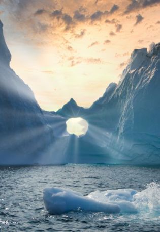 Айсберги северной атлантики
