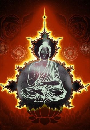 Будда монах