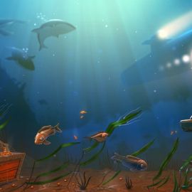 Волшебный подводный мир