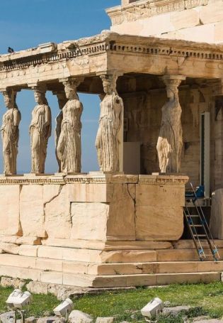 Храм эрехтейон в афинах