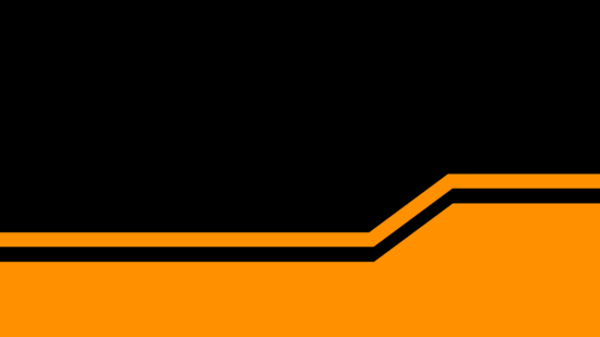 Черно оранжевый логотип