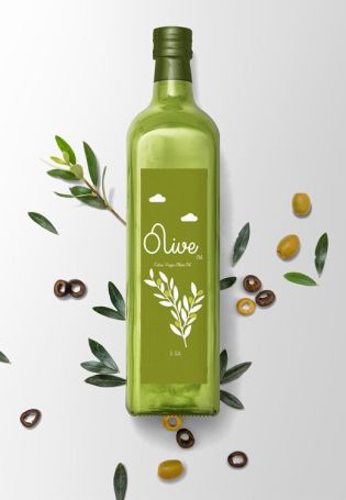 Фон оливковое масло