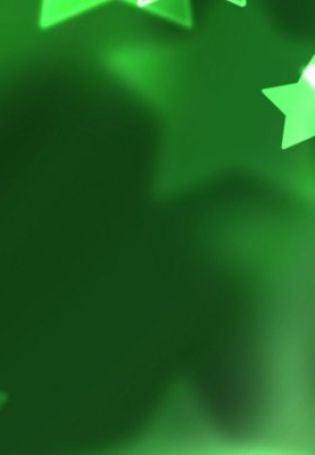 Зеленая звезда на красном фоне