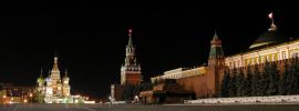Фон кремль ночью
