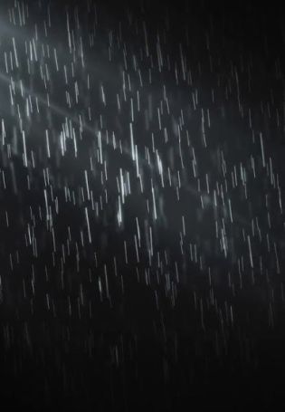 Футаж дождя на черном фоне
