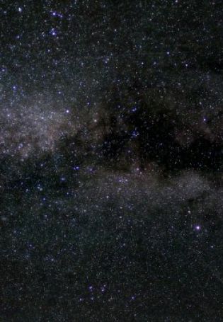Панорама ночного неба