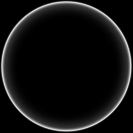 Футаж белый круг на черном фоне