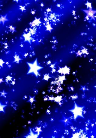Синие звездочки