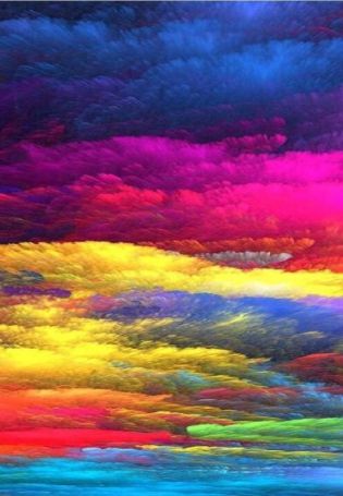 Цветные облака