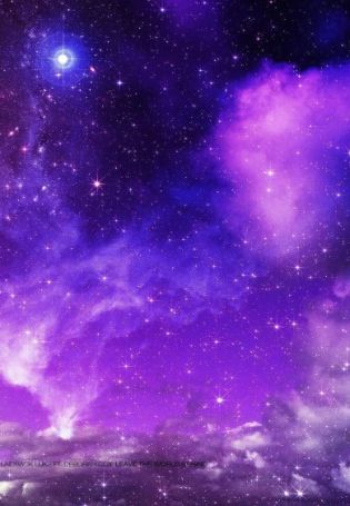 Космос фиолетовый фон