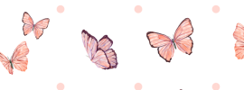 Фиолетовые обои с бабочками