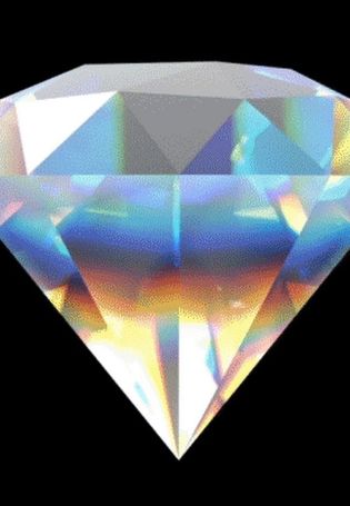 Крутящийся бриллиант