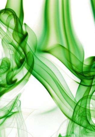 Зеленый дым фон