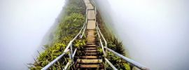 Лестница в горах