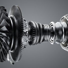 Ротор паровой турбины