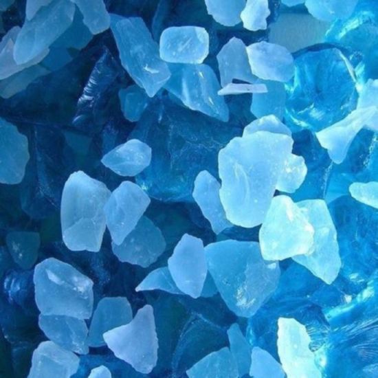 Бирюзовые кристаллы