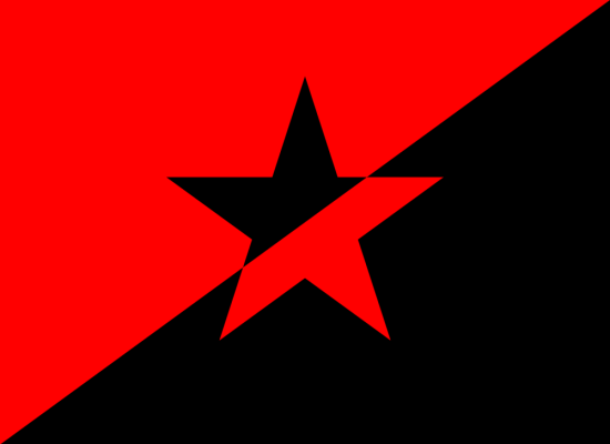 Красно черная звезда