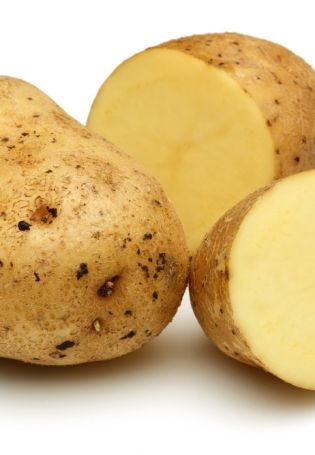 Картофель в разрезе