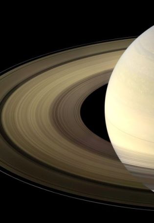 Северное сияние на сатурне