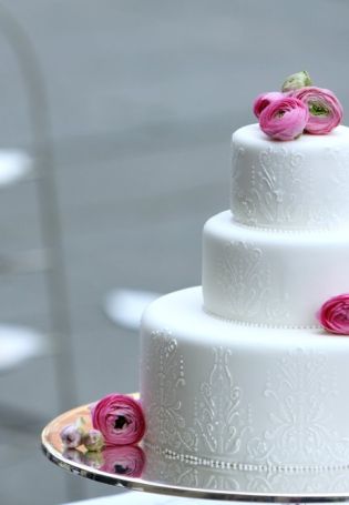 Свадебный торт большой