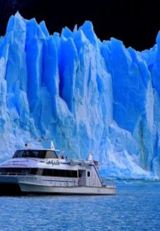 Айсберги в атлантическом океане