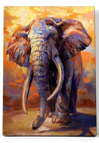 Слоны живопись
