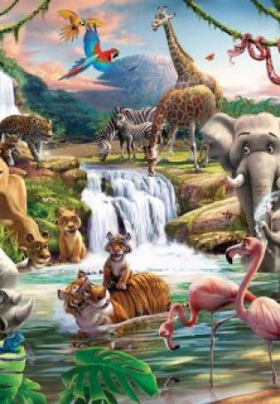 Картинки животных джунглей