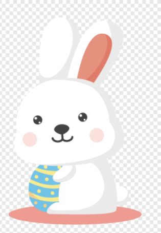 Нарисованный кролик
