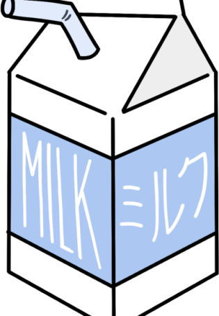 Молоко рисунок