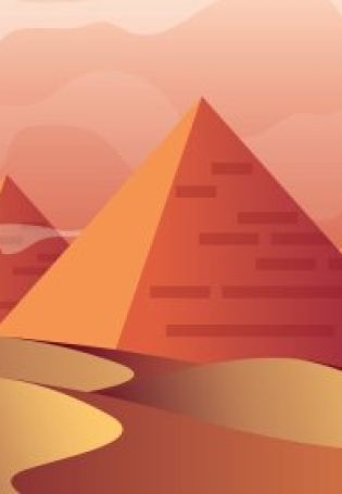 Рисунок египетские пирамиды
