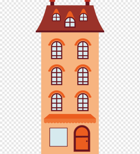 Рисунок многоэтажного дома