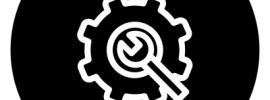 Логотип с шестеренкой