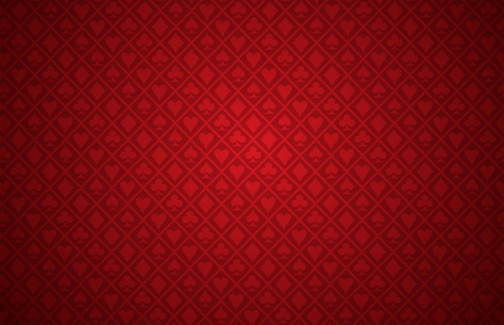 Обои красные с узором 357040