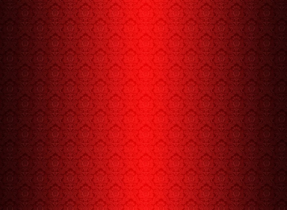 Красный фон с узорами