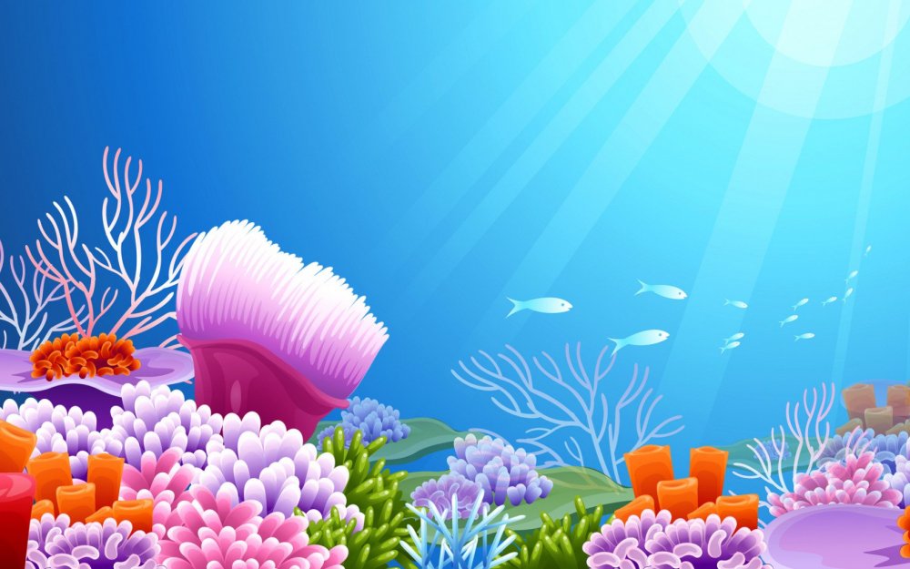 Подводный мир без рыб
