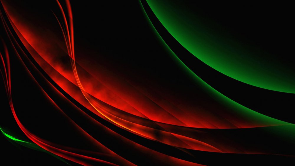 Красивый красно зеленый фон