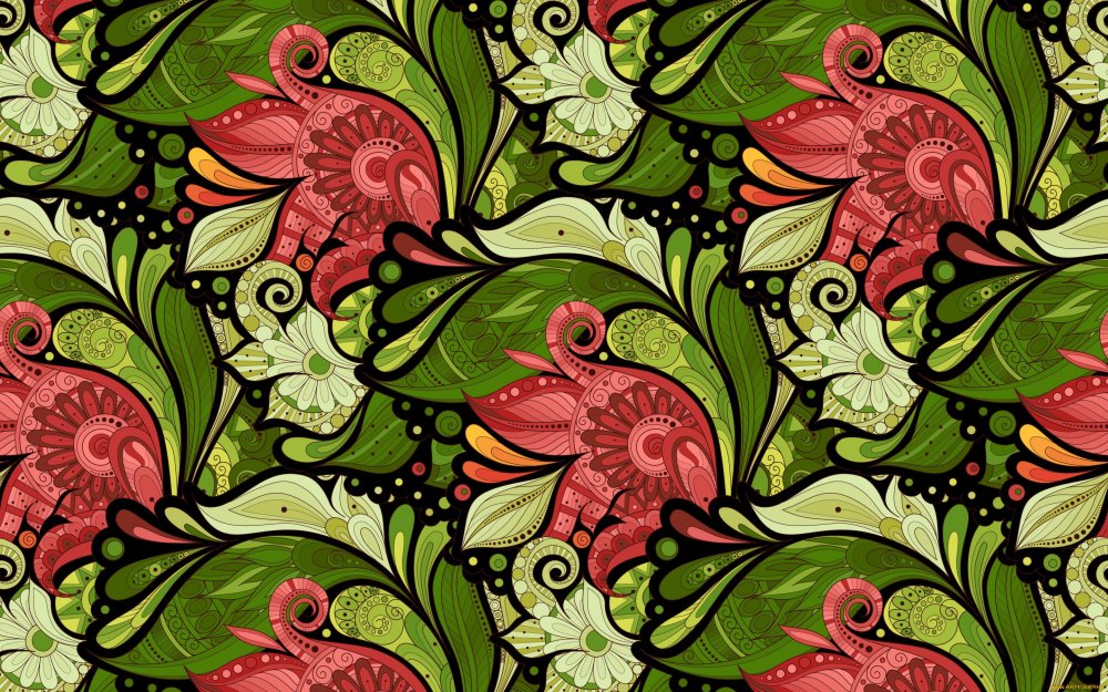 Клевер с красными листьями