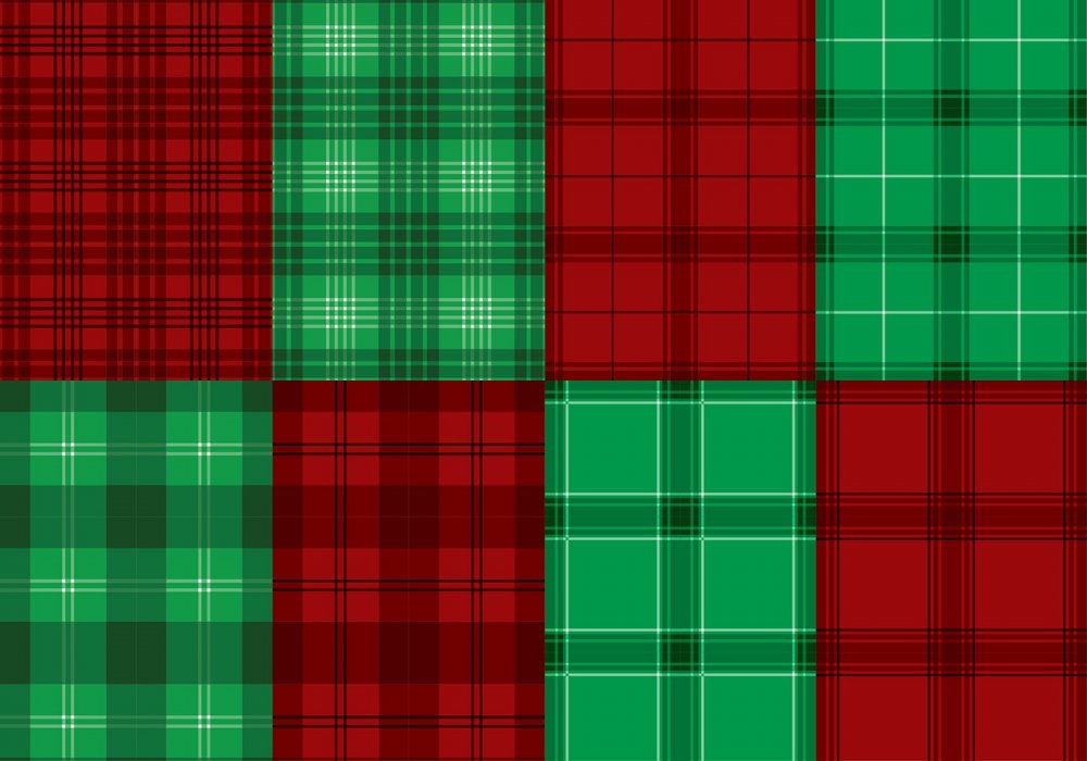 Красно-зеленый абстрактный фон