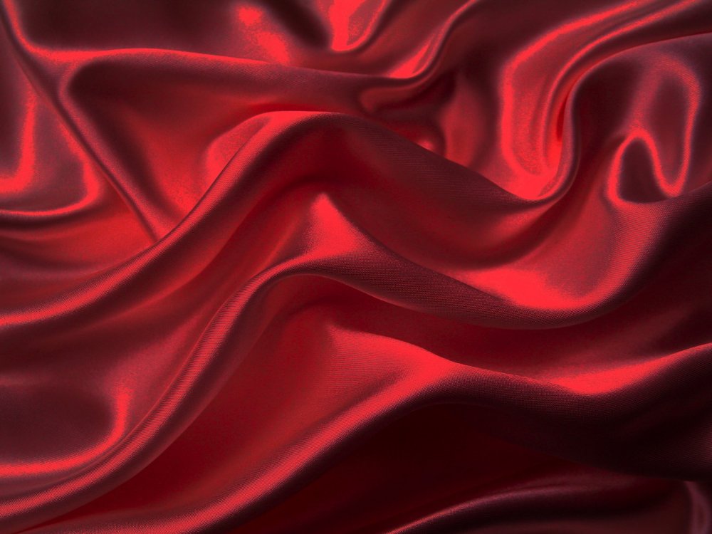 Красный шелк