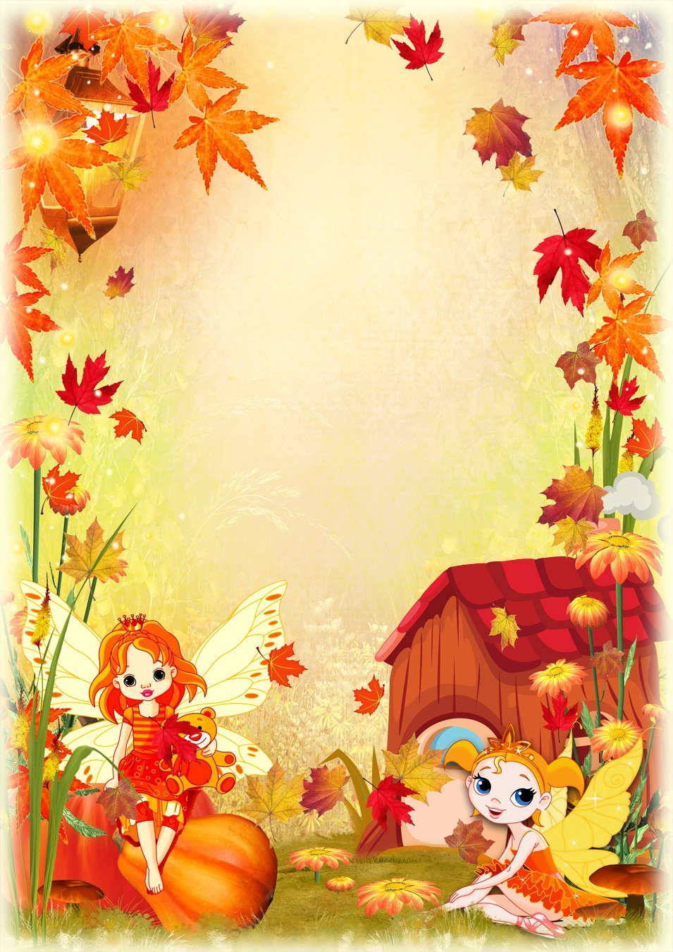 Фон для презентации осень