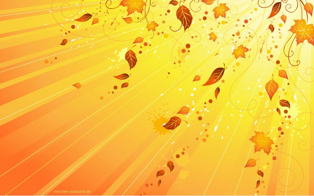 Детские осенние фоны